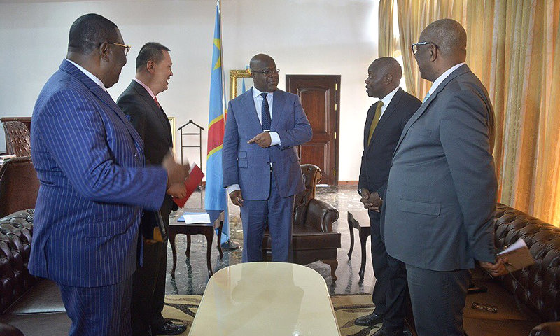 [French] Une lettre de félicitations du Président chinois à Félix Antoine Tshisekedi Tshilombo
