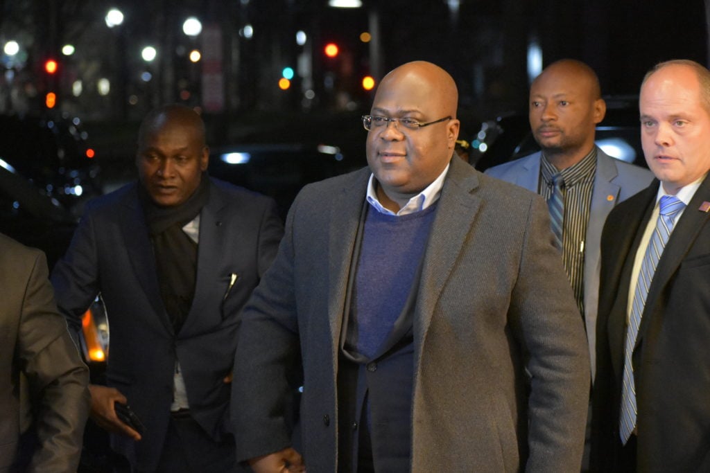 President Felix Tshisekedi visited Washington DC