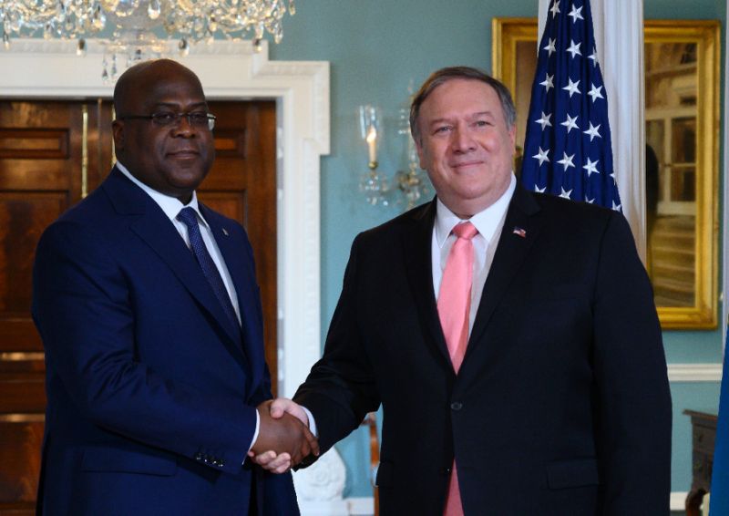 Secretary Pompeo’s Meets DRC President Felix Tshisekedi